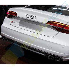 Audi S3 Logo Arka Bagaj Arma Amblem Paslanmaz Çelik