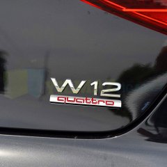 Audi Quattro Bagaj Çamurluk Torpido Logo Arma Amblem Paslanmaz Çelik Parlak Kırmızı 1 Adet