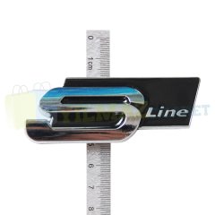 Audi S Line Bagaj Çamurluk Logo Arma Amblem A3 A4 Paslanmaz Çelik Yüksek Kalite