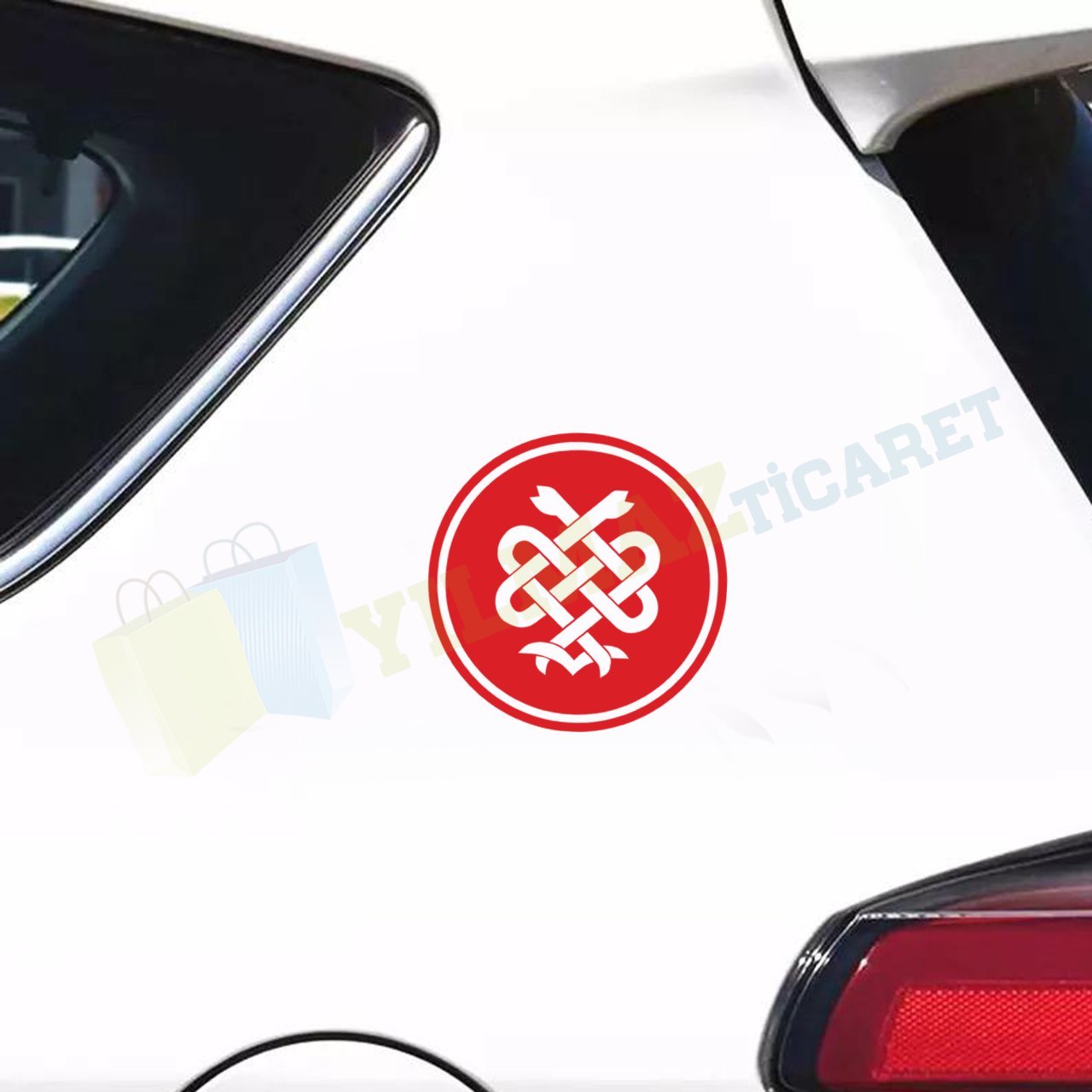 Doktor Tıp Logo Sticker Amblem Sağlık Bakanlığı Sürpriz Hediyeli