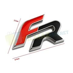 Seat Leon Ibiza Fr Ön Panjur Logo Metal Amblem Sürpiz Hediyeli