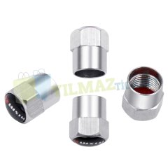 Nissan Nismo Logo Sibop Kapağı 4 Adet Paslanmaz Çelik Yüksek Kalite