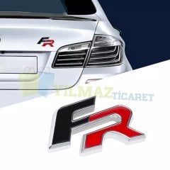 Seat Leon Ibiza Fr Logo Metal Arka Bagaj Amblem Arma Yapıştırma