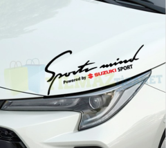 Suzuki Sport Mind Kaput Far Tampon Oto Sticker Yapıştırma Etiket