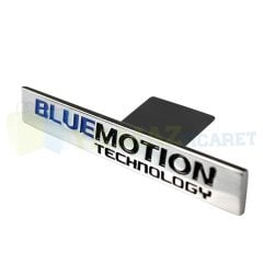 Volkswagen Bluemotion Ön Panjur Logo Arma Amblem Passat CC Tiguan Paslanmaz Çelik Yüksek Kalite