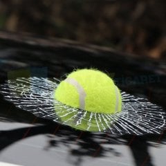 Cam Kırık Tenis Topu Kelebek Arka Cam Kelebek Oto Sticker 3D Yapıştırma 1 Adet