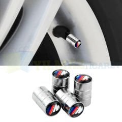Bmw M Logo Arma Sibop Kapağı Metal Jant Vites Torpido Direksiyon Damla Sticker Etiket 4+10 Adet