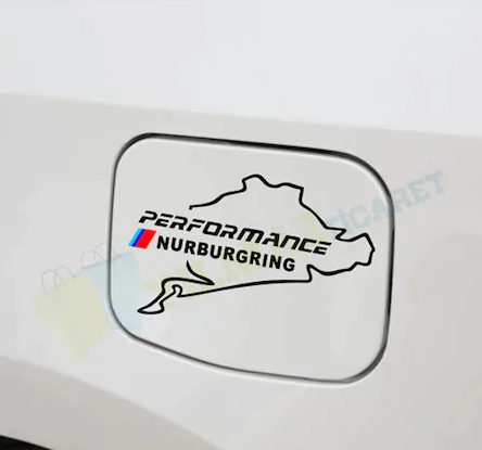 Bmw M Nürburgring Oto Sticker Depo Kapağı Yapıştırma Etiket Süper