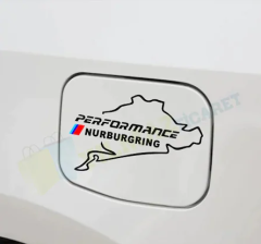 Bmw M Nürburgring Oto Sticker Depo Kapağı Yapıştırma Etiket Süper