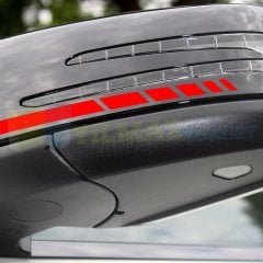 Dikiz Yan Ayna Şerit Oto Sticker Yapıştırma Etiket Araç Çıkartma Araba 3 Çift