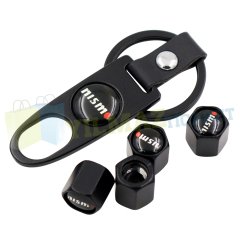 Nissan Nismo Logo Sibop Kapağı Anahtarlık Set Paslanmaz Çelik Yüksek Kalite