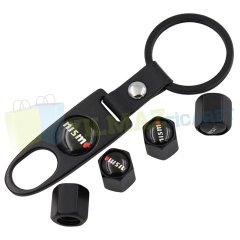 Nissan Nismo Logo Sibop Kapağı Anahtarlık Set Paslanmaz Çelik Yüksek Kalite