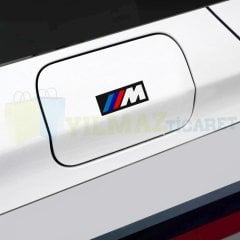 Bmw M Logo Depo Kapağı Bagaj Tampon Oto Sticker Yapıştırma 2 Adet