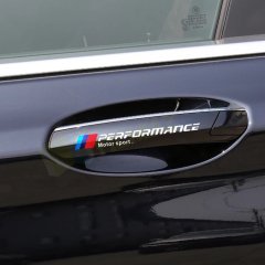 Bmw M Performance Motor Sport Kapı Kolu Bagaj Jant Sticker 4 Adet