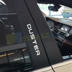 Dacia Duster Kapı Kolu Ayna Yan Kapı Kelebek Cam Oto Sticker 4 Ad