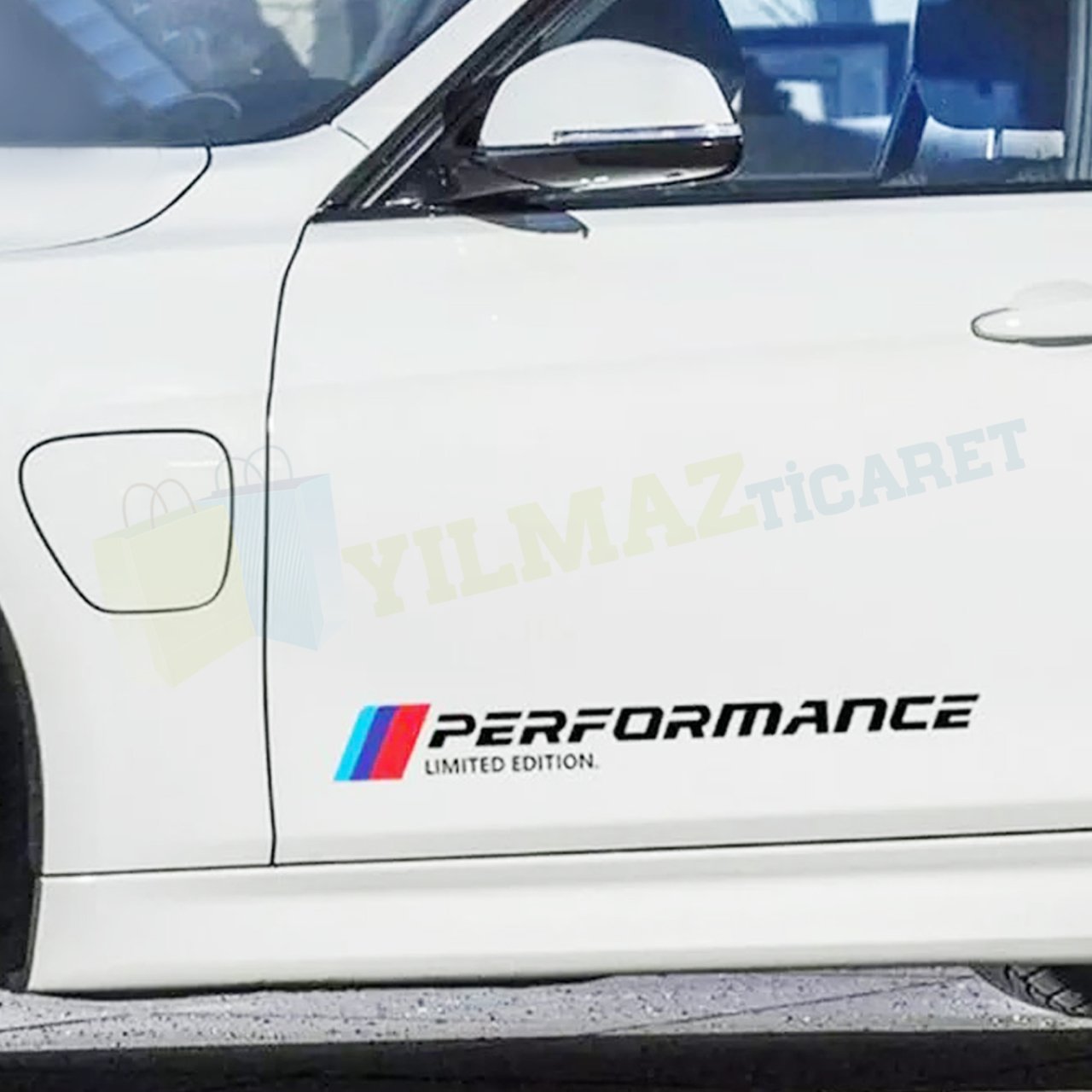 Bmw M Performance Limited Edition Kapı Altı Oto Sticker 2 Ad