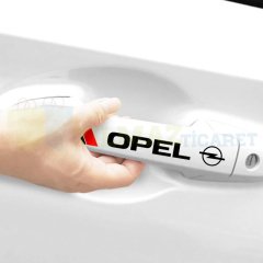 Opel Logo Kapı Kolu Jant Tampon Oto Sticker Yapıştırma 4 Adet
