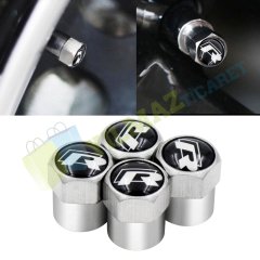 Volkswagen R Logo Sibop Kapağı Metal Jant Vites Torpido Direksiyon R Logo Damla Sticker Etiket 10 Ad