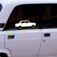 Tofaş Serçe Basık Araç Sticker Araba Etiket 1 Çift Kaliteli Folyo