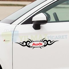 Tüm Araçlara Kişiye Özel Alev Araç Oto Sticker Motosiklet Etiket Araba Çıkartma