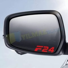 Bmw F10 F30 F20 F34 F24 F26 F36 Yan Ayna Oto Sticker Araba Etiket