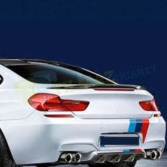 Bmw M Kaput Tampon Şerit Oto Sticker Yapıştırma Etiket Çıkartma
