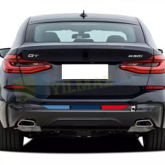 Bmw M Ön Arka Tampon 3 Renk Sticker Set Yapıştırma Etiket 6 Parça