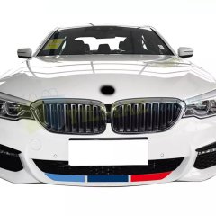 Bmw M Ön Arka Tampon 3 Renk Sticker Set Yapıştırma Etiket 6 Parça