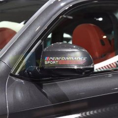 Bmw M Performance Sport Yan Ayna Oto Sticker Yapıştırma 2 Adet