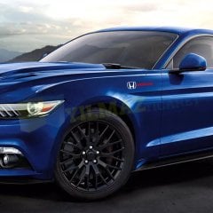 Honda Logo Arka Cam Kapı Altı Bagaj Oto Sticker Yapıştırma 2 Adet