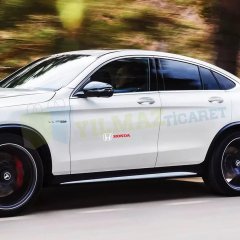 Honda Logo Arka Cam Kapı Altı Bagaj Oto Sticker Yapıştırma 2 Adet