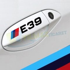 Bmw M Logo Kapı Kolu Oto Sticker E46 E90 E60 E39 E36 F30 F10 E70