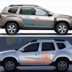 Dacia Duster Pusula Off Road 4x4 Oto Sticker Araba Yapıştırma 1Ad