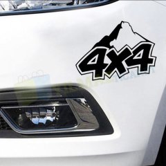 4x4 Off Road Dağ Oto Sticker Etiket Yapıştırma Çıkartma 1 Adet