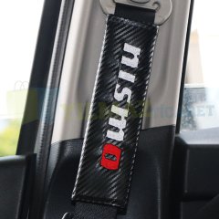 Nissan Nismo Logo Arma Emniyet Kemer Pedi Amblem Nakış Karbon 2 Adet Yüksek Kalite