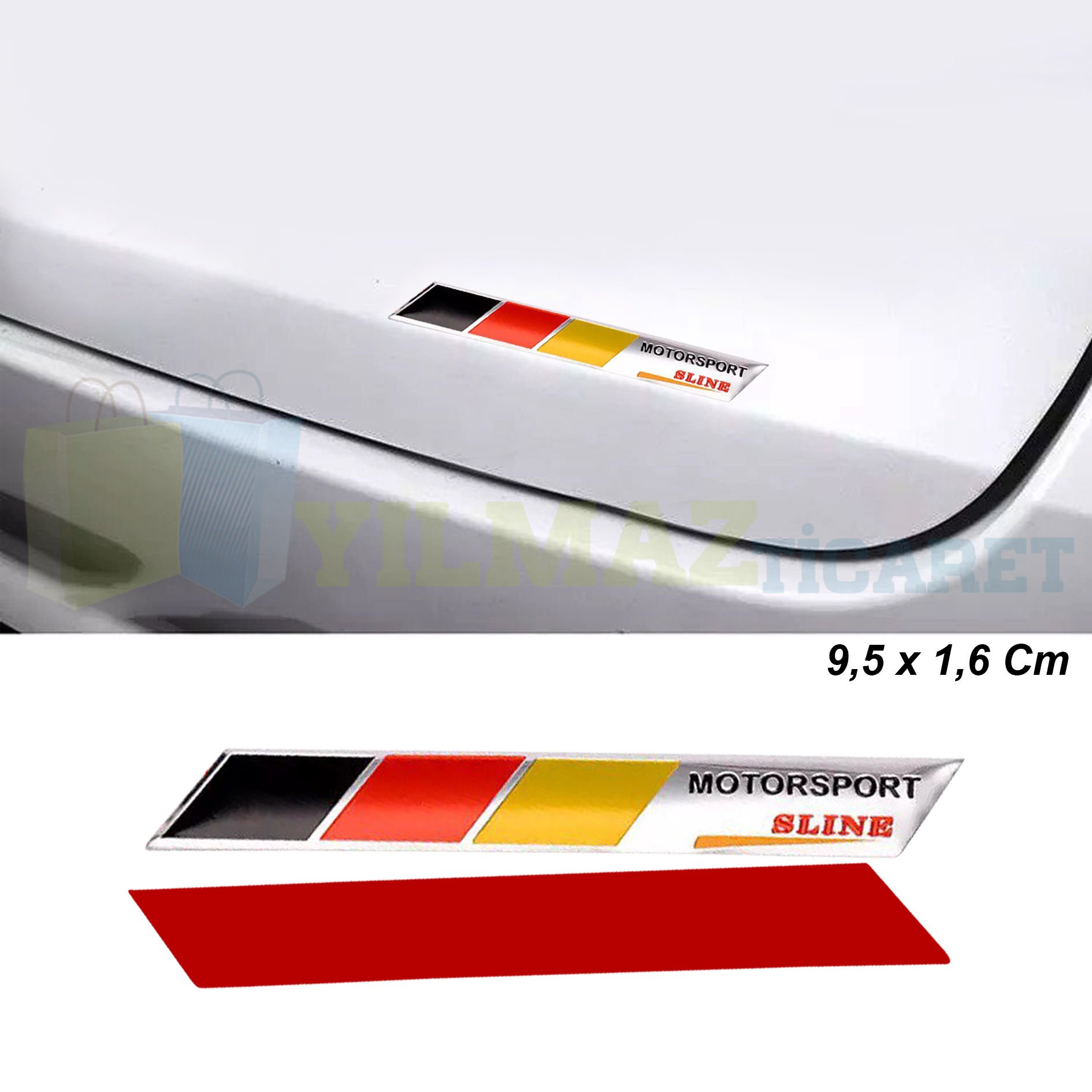 Audi S Motosport S Line Logo Amblem Alüminyum 1 Adet