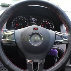 Ford St Logo Direksiyon Jant Vites Torpido Damla Oto Sticker Yapıştırma 4 Adet