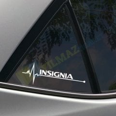 Kişiye Özel Size Özel Kalp Atışı Ritim Oto Sticker Etiket 2 Adet