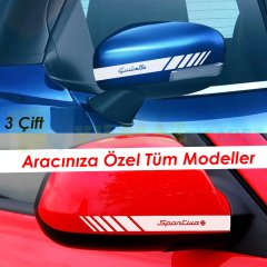 Alfa Romeo Mito Gıulia Stelvio 156 159 147 Yan Dikiz Ayna Oto Şerit Sticker Etiket Yapıştırma