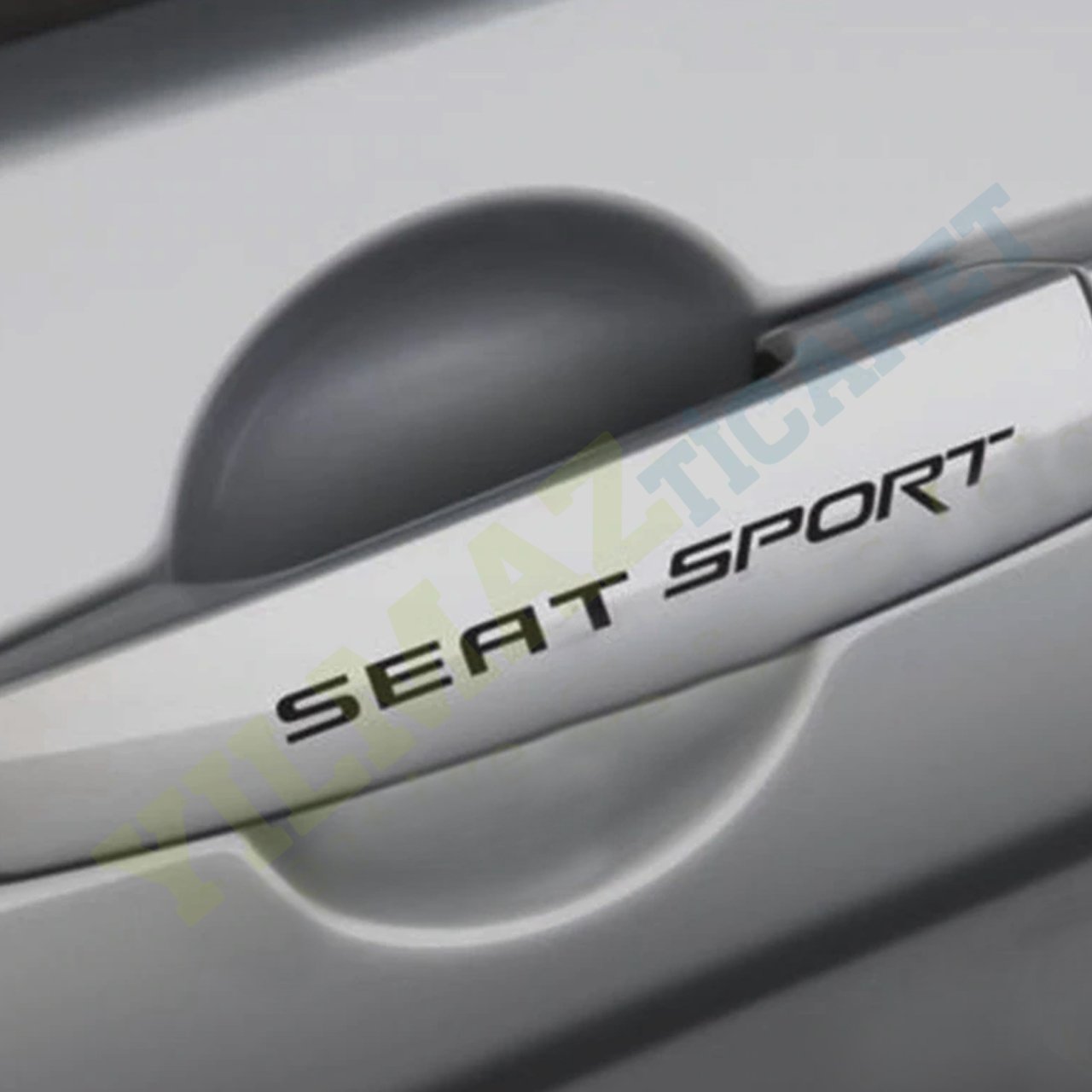 Seat Kapı Kolu Sport Sticker Yapıştırma 8 Adet Kaliteli Baskı