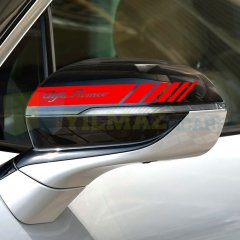 Alfa Romeo Logo Dikiz Yan Ayna Kapağı Oto Şerit Sticker Araba Etiket Araç Yapıştırma 3 Çift