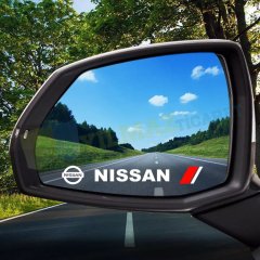 Nissan Logo Kapı Kolu Jant Ayna Oto Sticker Yapıştırma Etiket 4Ad