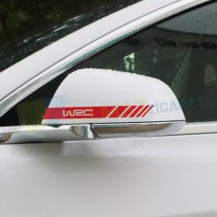Wrc Rally Logo Yan Ayna Oto Sticker Araba Etiket Yapıştırma 6 Ad