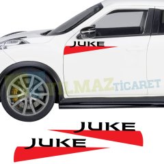 Nissan Juke Yan Ayna Altı Şerit Oto Sticker Yapıştırma Etiket 2 Adet