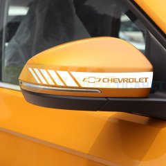 Chevrolet Logo Dikiz Yan Ayna Kapağı Oto Şerit Sticker Araba Etiket Araç Yapıştırma 3 Çift