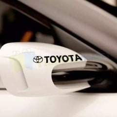 Toyota Logo Kapı Kolu Jant Ayna Oto Sticker Yapıştırma 10 Adet