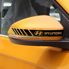 Hyundai Arma Dikiz Yan Ayna Kapağı Oto Şerit Sticker Araba Etiket Araç Yapıştırma 3 Çift