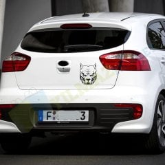 Pitbull Köpek Oto Sticker Araba Yapıştırma Etiket
