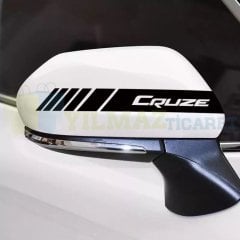 Kia Ceed Yazı Dikiz Yan Ayna Kapağı Oto Şerit Sticker Araba Etiket Yapıştırma 3 Çift