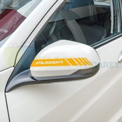 Ford Fusion Dikiz Yan Ayna Kapağı Oto Şerit Sticker Araba Etiket Yapıştırma 3 Çift 20 x 2 Cm